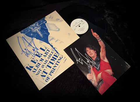 BECAUSE THE NIGHT 12" Single with Magazine Page