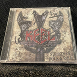 KEEL "Streets Of Rock & Roll" CD - signed by the entire band