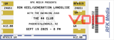 CONCERT TICKETS: Phoenix AZ September 19 2025