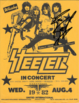 STEELER Vintage 1981 Signed Flyer