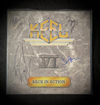 Keel BACK IN ACTION Vinyl, signed by the band